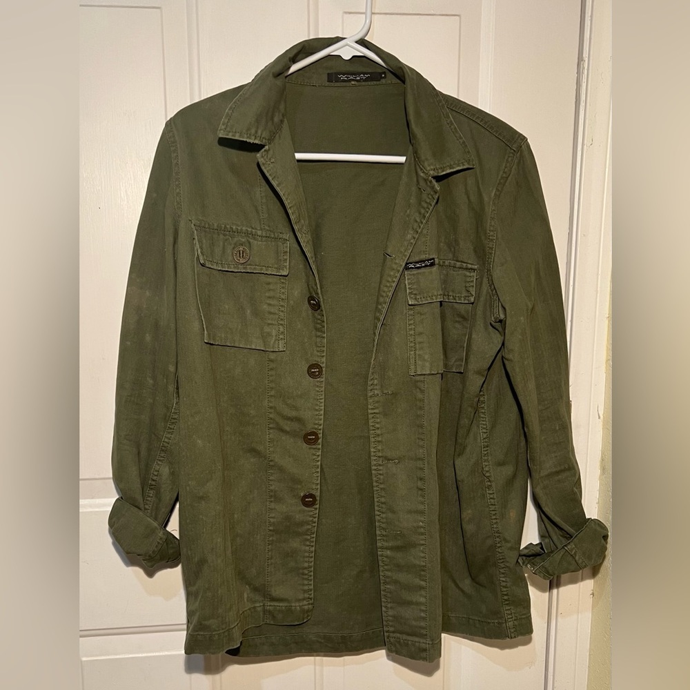 Distressed Utility Jacket by Justin Timberlake’s Brand!